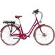 E-Bike SAXONETTE "Saxonette Style Plus 2.0" E-Bikes Gr. 45 cm, 28 Zoll (71,12 cm), rot (ruby red glänzend) E-Bikes