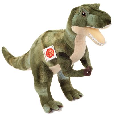 Kuscheltier TEDDY HERMANN "Dinosaurier T-Rex dunkelgrün, 55 cm" Plüschfiguren grün (dunkelgrün) Kinder zum Teil aus recyceltem Material