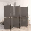 vidaXL 6-Panel Room Divider Anthracite 300x220 cm Fabric