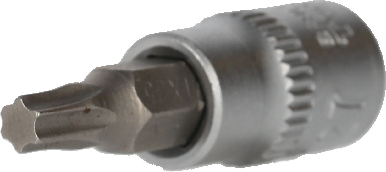 Brilliant Tools 1/4' Torx-Bit-Stecknuss, mit Stirnlochbohrung, TB27 BT020985 Steckschlüsseleinsatz Image