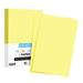 Canary Pastel Colored Paper â€“ 11 x 17 (Tabloid / Ledger Size) â€“ Perfect for Documents Invitations Posters Flyers Menus Arts and Crafts | Regular 20lb Bond (75gsm) | Bulk Pack of 100 Sheets