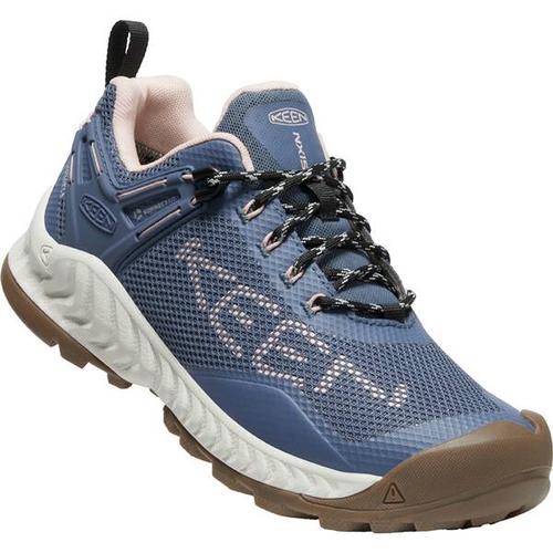 KEEN Damen Multifunktionsschuhe NXIS EVO WP W-VINTAGE INDIGO/PEACHY KEEN, Größe 38 in Blau