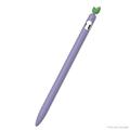 Anvazise Soft Silicone Cute Vegetables Shape Protective Case Cover for Apple Pencil 1/2 Grape for Apple Pencil 1