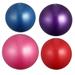 4PCS Thickening Frosted Yoga Ball Anti Burst Fitness Ball Mini Balancing Ball Exercise Gymnastics Ball for Fitness Gym Use (15-35CM Random Size Red+Pink+Blue+Purple)