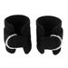 Alexsix 2pcs Ankle Weights Adjustable Leg Wrist Strap Running Boxing Braclets Straps Gym Accessory(Black)