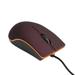Anvazise M20 Wired Mouse Frosted High Sensitivity Ergonomic Plug and Play Mini Optical Computer Mice for Office Purple