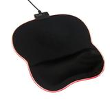 Anvazise Mouse Pad Luminous Non-slip Slow Rebound Comfortable Touch Wear-resistant Wrist Support LED RGB Light Computer Mousepad Keyboard Cover for Home