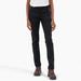 Dickies Women's High Rise Skinny Twill Pants - Rinsed Black Size 29 (FP516)