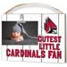 Ball State Cardinals 16" x 22" Cutest Little Weathered Logo Frame