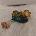 Disney Holiday | Firm! Nwt Disney Parks Hand Painted Ornament Enchanted Tiki Room Ornament | Color: Blue/Green | Size: Os