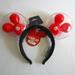 Disney Accessories | Disney Parks Mickey Balloon Light Up Ear Headband Best Day Ever | Color: Black/Red | Size: Os