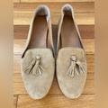 J. Crew Shoes | J. Crew Tassel Loafers | Camel Microsuede | Color: Tan | Size: 8.5