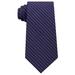 Michael Kors Accessories | Michael Kors Mens Striped Self-Tied Necktie, Blue, Dm | Color: Blue | Size: Os