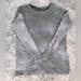 American Eagle Outfitters Tops | Aeo Soft & Sexy Women’s Plush Tie Dye Pullover Top Size Small | Color: Gray/White | Size: S