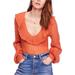 Free People Sweaters | Free People Womens Macaroon Pullover Sweater, Orange, Nwt | Color: Orange | Size: Various