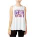 Jessica Simpson Tops | Jessica Simpson Womens The Warm Up Tank Top, White, Dm | Color: White | Size: Lj