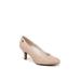 Women's Parigi Pump by LifeStride in Beige Fabric (Size 9 1/2 M)