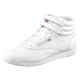 Sneaker REEBOK CLASSIC "Freestyle Hi" Gr. 42, weiß (int, white, silver) Schuhe Sneaker