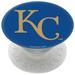 PopSockets White Kansas City Royals Team Design PopGrip