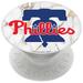 PopSockets White Philadelphia Phillies Marble Design PopGrip