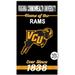 VCU Rams 11" x 20" Indoor/Outdoor Home Of The Sign