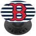PopSockets Black Boston Red Sox Stripes Design PopGrip
