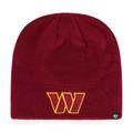 Men's '47 Burgundy Washington Commanders Primary Beanie