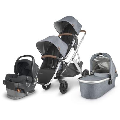 UPPAbaby VISTA V2 Double Stroller MESA V2 Travel System Bundle