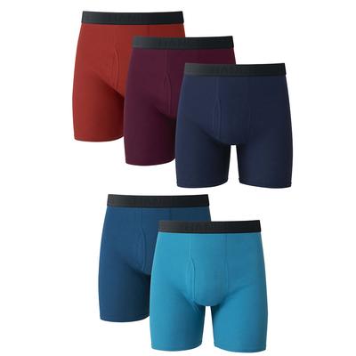 Hanes Men's Ultimate Core Stretch Boxer Brief 5-Pa...