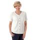 V-Shirt CLASSIC "Shirt" Gr. 40, weiß Damen Shirts V-Shirts