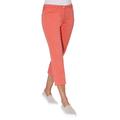 3/4-Jeans CASUAL LOOKS Gr. 38, Normalgrößen, orange (koralle) Damen Jeans Caprihosen 3/4 Hosen