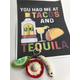 Tequila inspired keyring! Sombrero, Lime and a Happy Tequila Worm! Full kit with luxury British yarns.