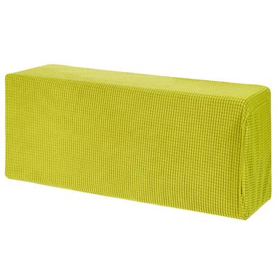 Air Conditioner Cover 31-34 Inch Knitted Elastic Cloth Dustproof Light Green