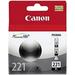 Canon CLI-221BK ChromaLife 100+ Black Ink Tank (2946B001)