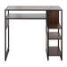 The Gray Barn Display Farmhouse Bar Height Table with Storage Space