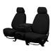 CalTrend Front Buckets MicroSuede Seat Covers for 2011-2014 Dodge Challenger - DG359-01SB Black Insert with Black Trim