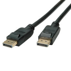 ROLINE DisplayPort Kabel, v1.4, DP ST - ST, schwarz, 2 m Image