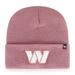 Women's '47 Pink Washington Commanders Haymaker Cuffed Knit Hat