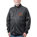 Men's Franchise Club Charcoal Minnesota Golden Gophers Softshell Full-Zip Jacket