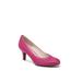 Women's Parigi Pump by LifeStride in Rasberry Pink Fabric (Size 9 M)