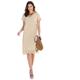 Sommerkleid INSPIRATIONEN "Kleid" Gr. 42, Normalgrößen, beige (sand) Damen Kleider Sommerkleider