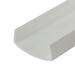 Outwater Plastics 1 1/2 Inch Styrene Plastic U Channel/C Channel 36 Inch Lengths Plastic Trim | 36 H x 1.5 W x 0.1 D in | Wayfair 3P1.27.01799