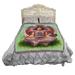 Pure Country Weavers Fantasy Blanket Cotton blend in Brown/Green | 72 H x 54 W in | Wayfair 9144-T