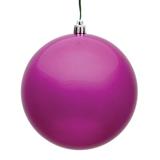 The Holiday Aisle® Holiday Décor Ball Ornament Plastic | 8" H x 8" W x 8" D | Wayfair 58C0FF2CCF6F4881A89AF455BCE82337