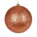 The Holiday Aisle® Holiday Décor Ball Ornament Plastic in Orange | 8" H x 8" W x 8" D | Wayfair ECE0BCEF1E144712B680D3E00A57C6D6