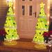 The Holiday Aisle® 4'6" H Green Christmas Tree w/ 110 Twinkling Lights | Wayfair AE95B55A1E8C41CE8B3279F334588405