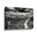 Gracie Oaks Nantucket Pathway - Picture Frame Photograph on Canvas in Black/White | 12 H x 18 W x 2 D in | Wayfair A0DB550C688F4C7A95E812EC8FA62BF6
