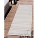 White 118 x 31 x 0.4 in Area Rug - Well Woven Fallon Arwen Tribal Ivory Hi-Lo Indoor/Outdoor Area Rug | 118 H x 31 W x 0.4 D in | Wayfair FAL-12-2L
