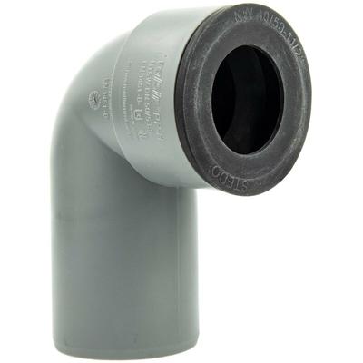Ht Siphonwinkel Siphonbogen 90° ø 40 mm, inkl. Siphon-Gummi ø 24-32 mm Image