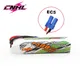 CNHL-Batterie Lipo 3S 11.1V 5200mAh 6200mAh 9500mAh 90C avec EC5 8mm Prise Bullet pour